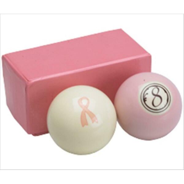 Billiards Accessories Pink Set - Cue Ball and 8 Ball BBPINK